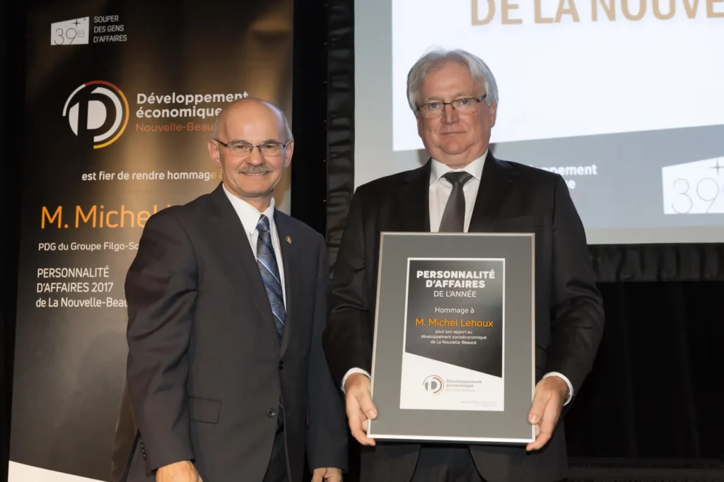 Remise du prix Personnalité d'affaires 2017