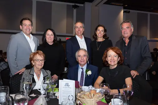 Groupe d’adultes lors d’un dîner formel
