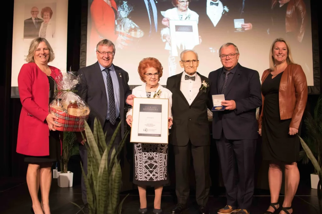 Cérémonie de remise de prix sur scène