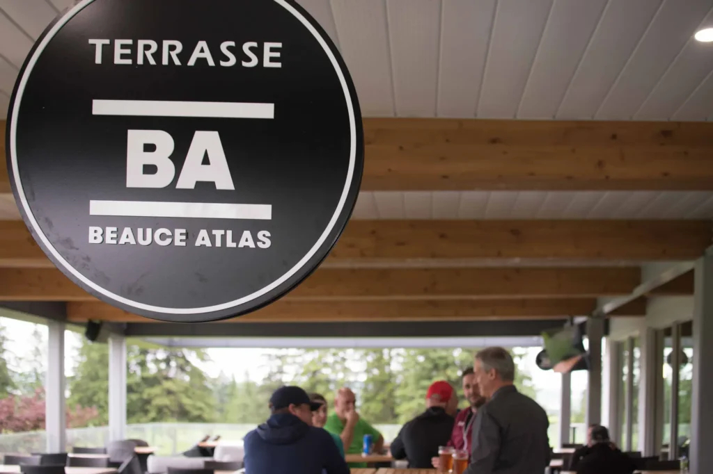 Enseigne Terrasse BA Beauce Atlas