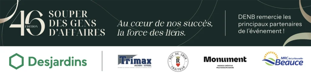 Bannière partenaires du Souper des gens d’affaires