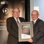 M. Pierre Cliche (récipiendaire) et M. Richard Lehoux (préfet MRC Nouvelle-Beauce)