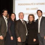 M. Michel Lehoux et sa famille